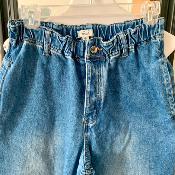 EASEL Wide Leg Denim Jeans - Picture 7 of 10